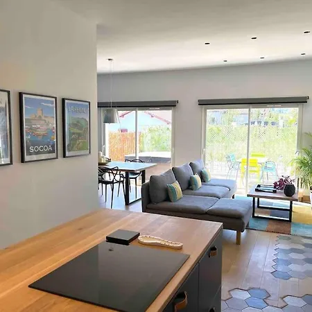 Holiday home Haurren Zoriona - Maison Basque Moderne Climatisee Avec Jacuzzi Saint-Pee-sur-Nivelle