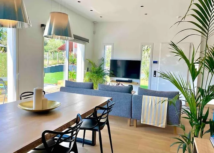 Сasa de vacaciones Haurren Zoriona - Maison Basque Moderne Climatisée Avec Jacuzzi