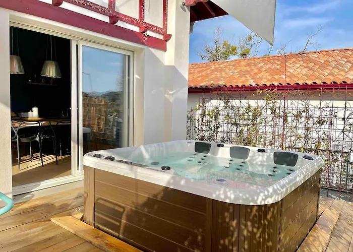 Сasa de vacaciones Haurren Zoriona - Maison Basque Moderne Climatisée Avec Jacuzzi *